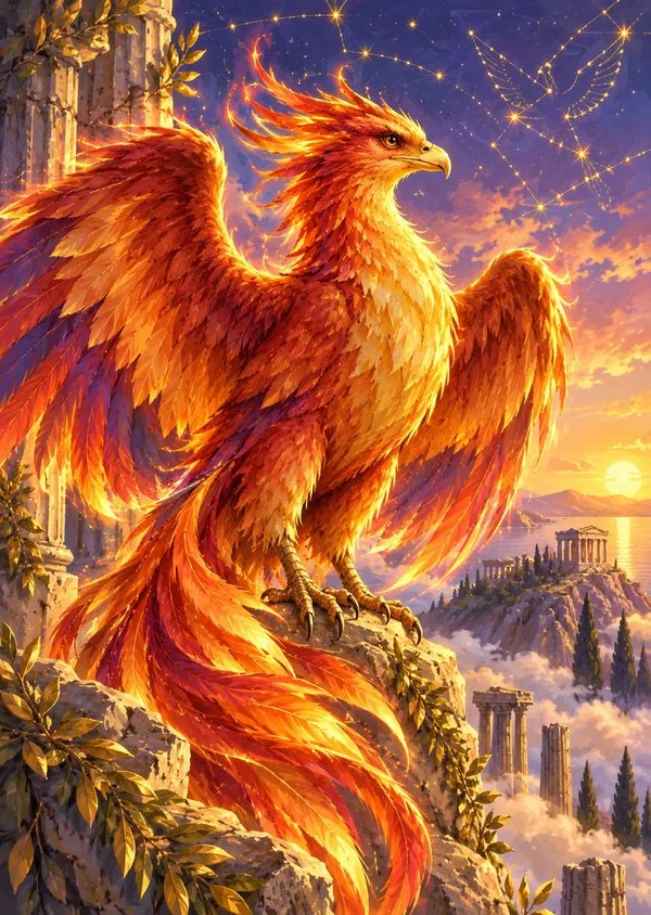 Phoenix – card artwork from Boosterr